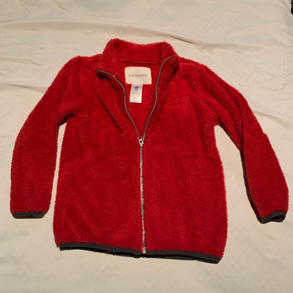 Two Toughskins full zip fleece sweater bundle